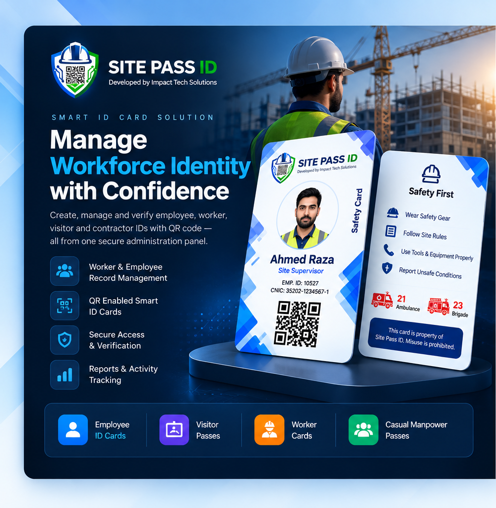 Site Pass ID smart workforce management
